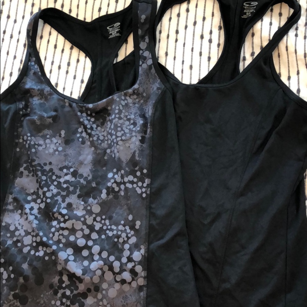 Two women’s tank tops